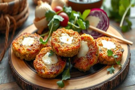 Frittelle saracene croccanti con un cuore cremoso di pecorino