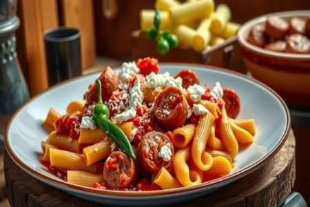 Fusilli alla salsiccia: un piatto che conquista il palato