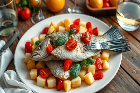 Scopri come preparare una deliziosa gallinella di mare al forno: la ricetta perfetta per un secondo piatto raffinato