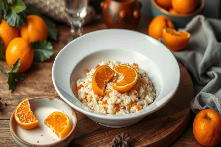 Scopri il risotto al mandarino: un'esplosione di profumi e sapori!