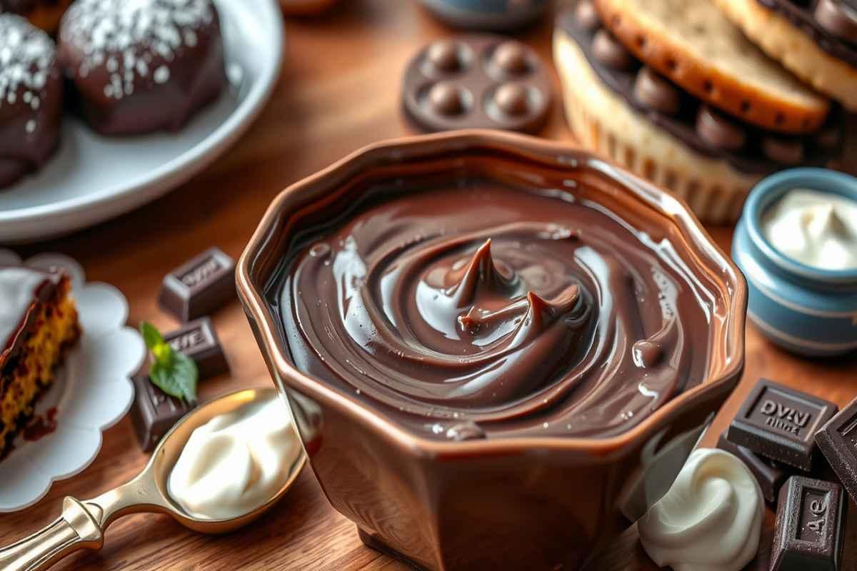 Scopri la ricetta segreta della ganache al cioccolato per dolci irresistibili