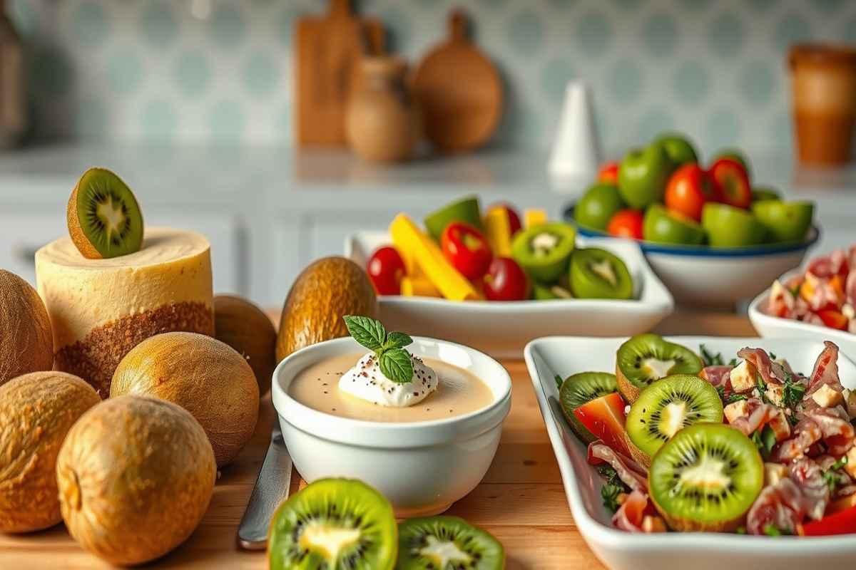 14 dolci irresistibili e sfiziose ricette salate con i kiwi