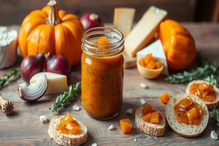 Deliziosa composta di cipolla e zucca: il condimento perfetto per crostini e formaggi