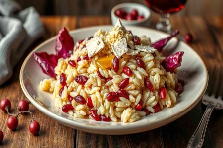 Risotto al radicchio: un primo piatto gourmet da provare assolutamente