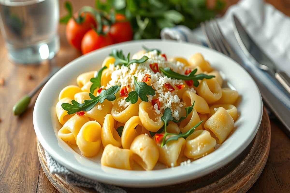 Scopri il gusto unico dei cavatelli al pecorino e rucola