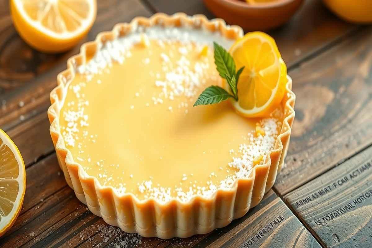 Scopri la deliziosa crostata al limone con un ripieno irresistibile