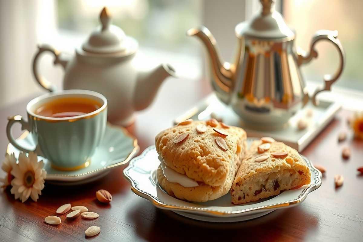 Deliziosi scone alle banane e mandorle: il dolce perfetto per l'ora del tè