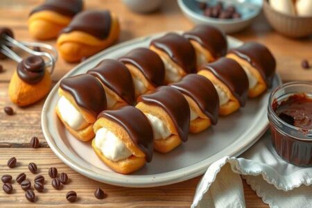 Scopri come preparare gli irresistibili éclair, i dolcetti francesi che conquisteranno il tuo palato