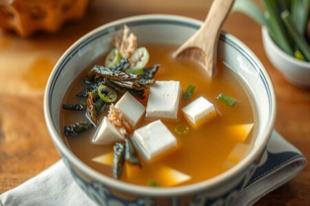 Scopri la ricetta autentica della zuppa di miso, il tesoro della cucina giapponese